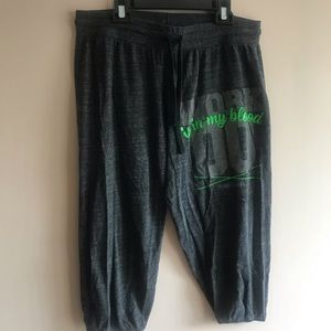 Flag Nor Fail Crop Sweats